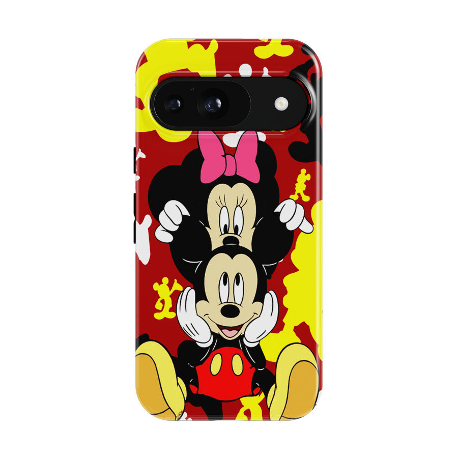 Funny Mickey And Minnie Google Pixel 9 | 10 Pro Case