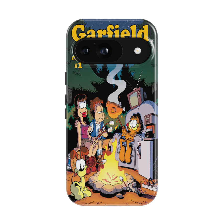 Garfield 2018 Vacation Time Blues Google Pixel 9 | 10 Pro Case