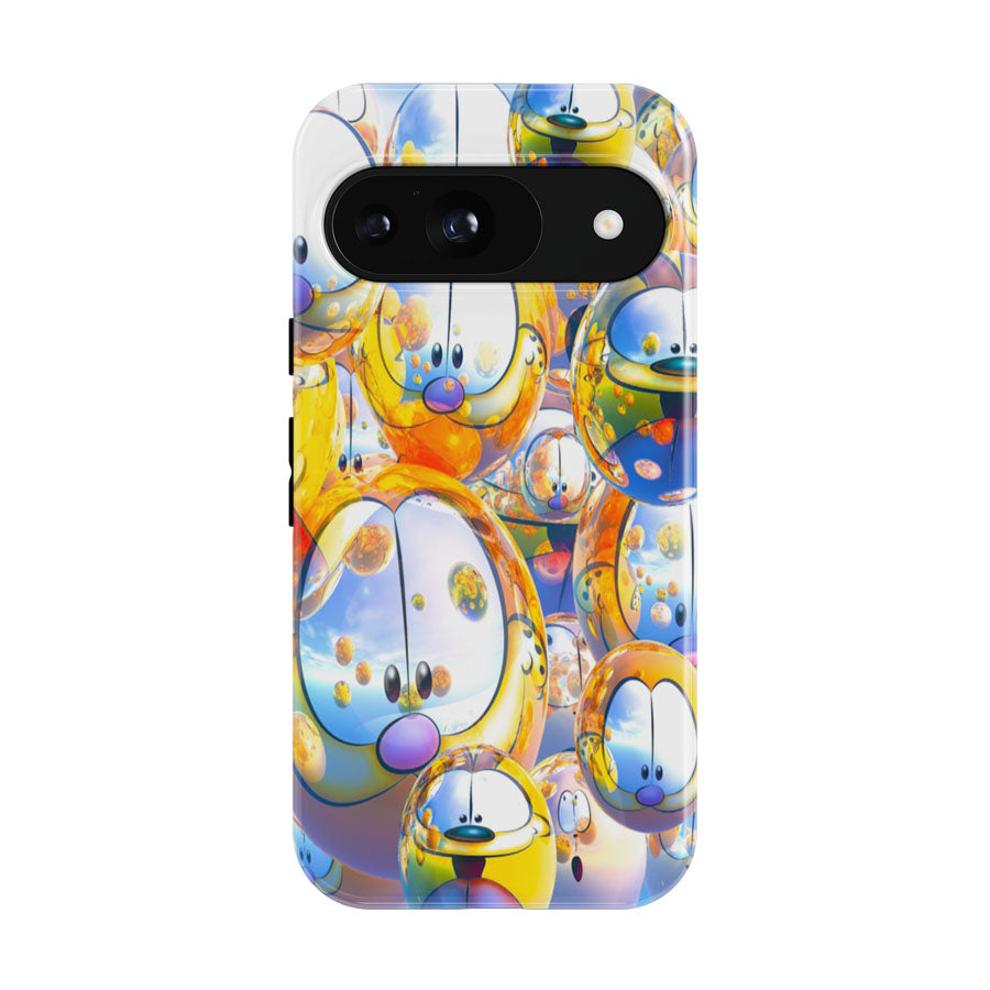 Garfield Halloween Balloon Google Pixel 9 | 10 Pro Case