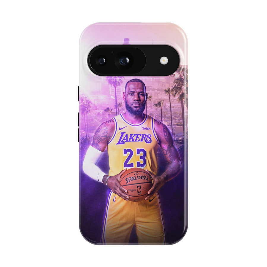 Glowing Lebron James Google Pixel 9 | 10 Pro Case