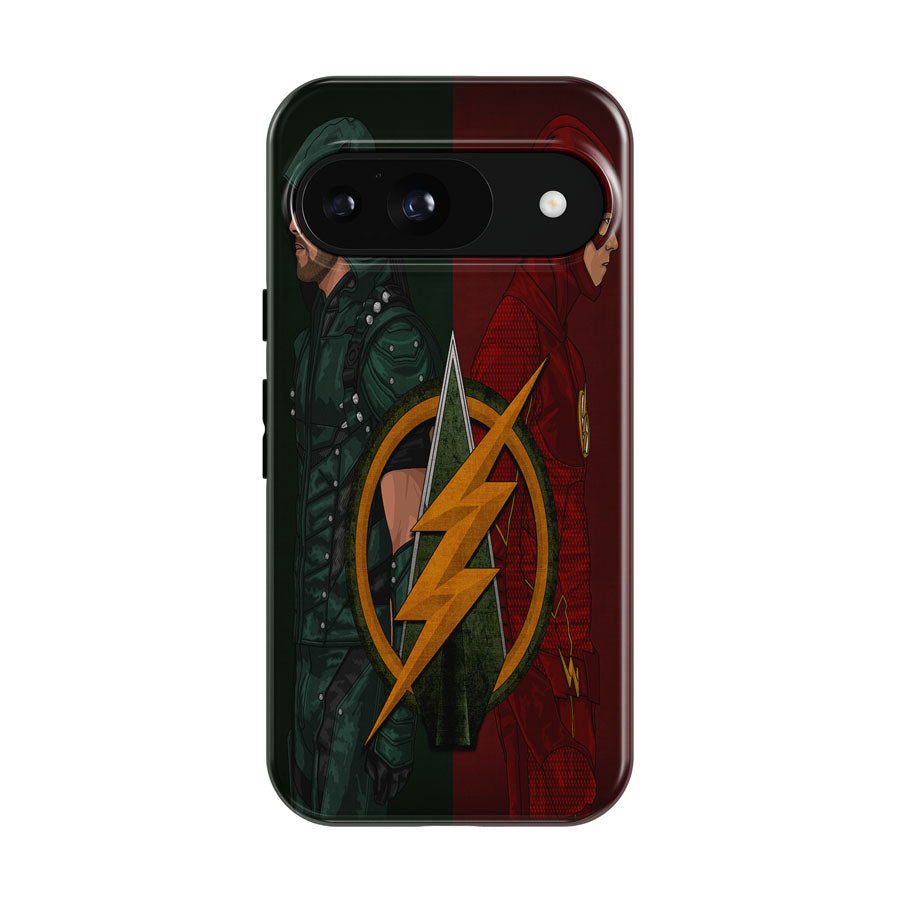 Green Arrow The Flash Google Pixel 9 | 10 Pro Case