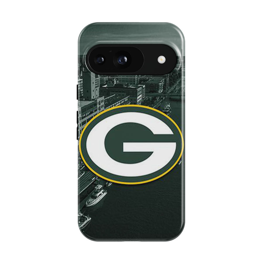 Green Bay Packers Emblem Google Pixel 9 | 10 Pro Case