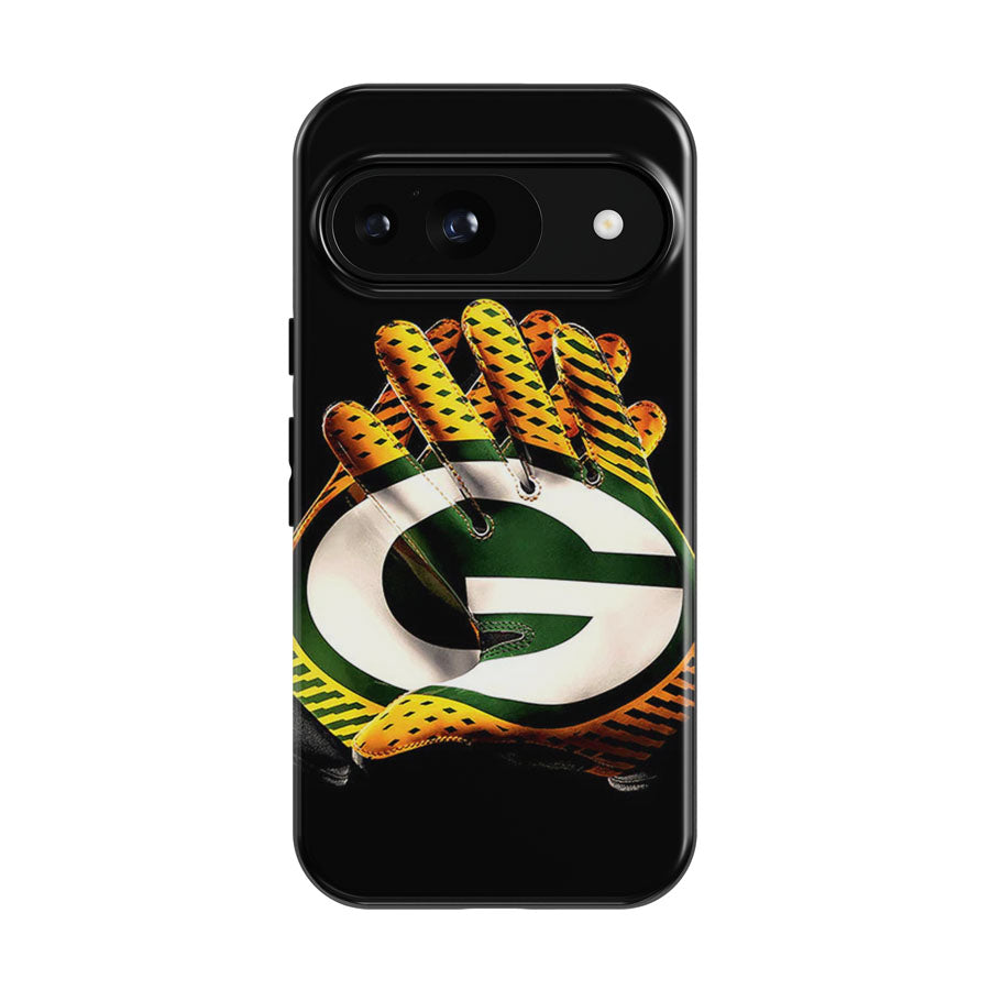 Green Bay Packers Gloves Google Pixel 9 | 10 Pro Case