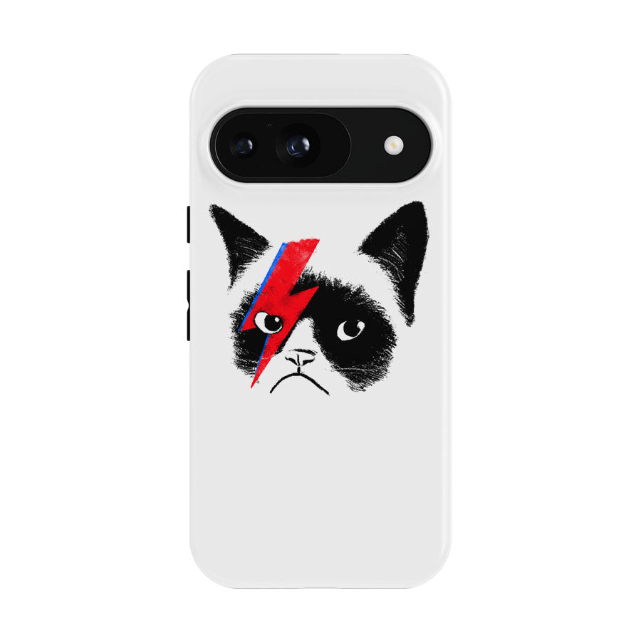 Grumpy Cat As David Bowie  Google Pixel 9 | 10 Pro Case