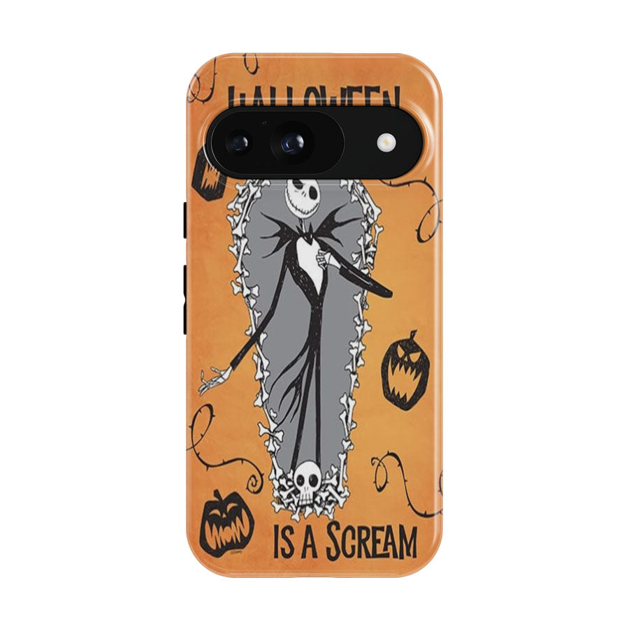 Halloween Is A Scream Jack Skellington Google Pixel 9 | 10 Pro Case