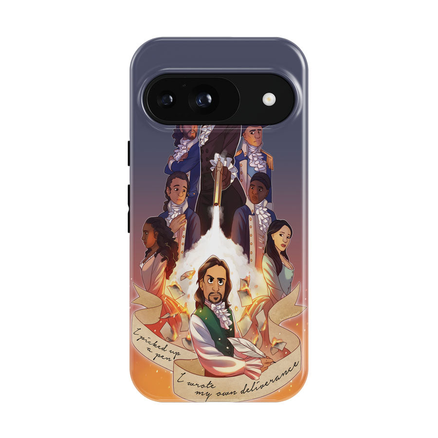 Hamilton And The Hubris Box Classic Musical Google Pixel 9 | 10 Pro Case