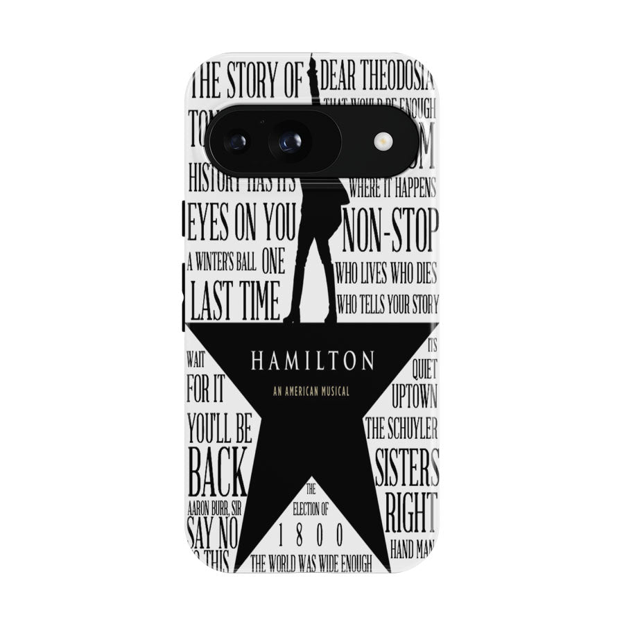 Hamilton Lyrics Google Pixel 9 | 10 Pro Case