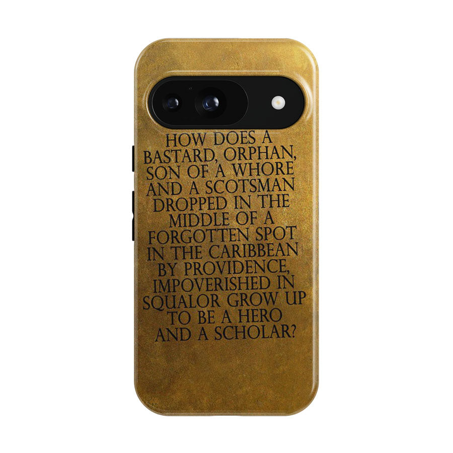 Hamilton Quotes Google Pixel 9 | 10 Pro Case