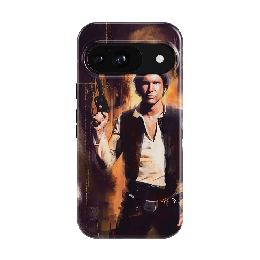 Han Solo Star Wars Art Movie Wallpaper Google Pixel 9 | 10 Pro Case