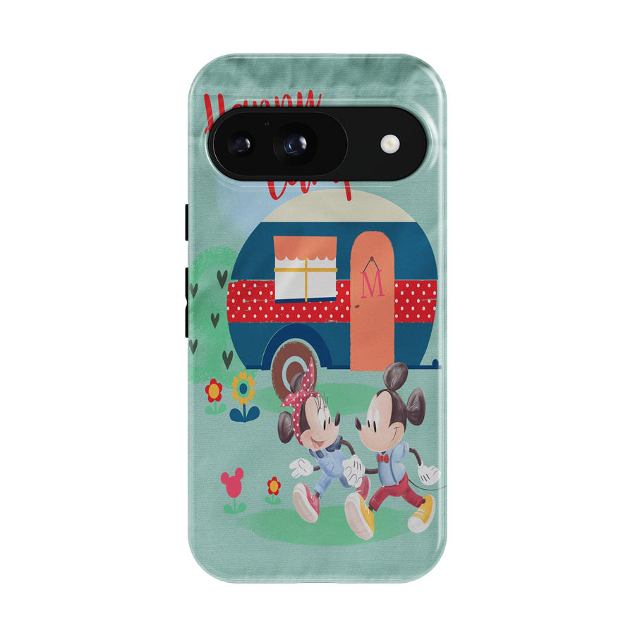 Happy Campers Mickey And Minnie Google Pixel 9 | 10 Pro Case