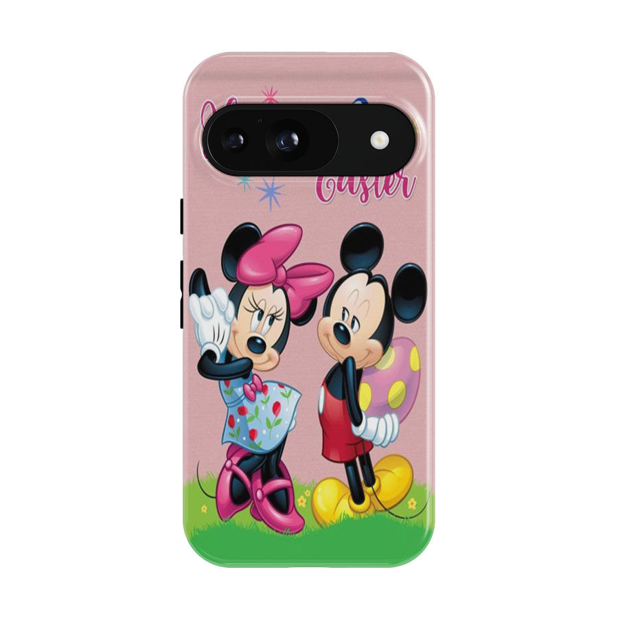 Happy Easter Mickey & Minnie Google Pixel 9 | 10 Pro Case