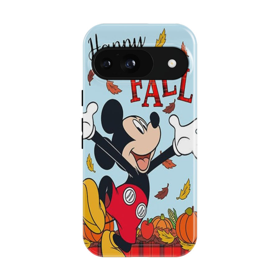 Happy Fall Mickey Google Pixel 9 | 10 Pro Case