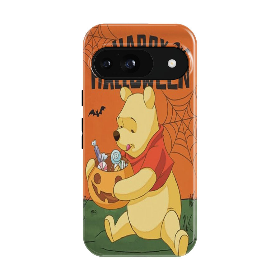 Happy Halloween Winnie The Pooh Google Pixel 9 | 10 Pro Case