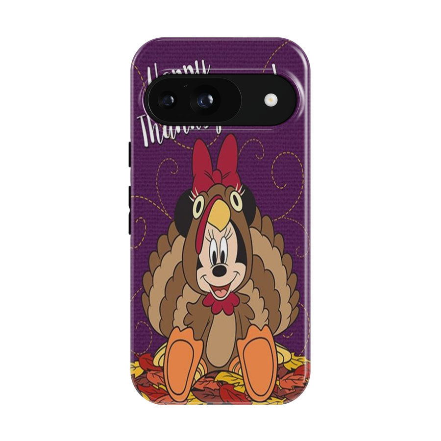 Happy Thanksgiving Minnie Mouse Google Pixel 9 | 10 Pro Case