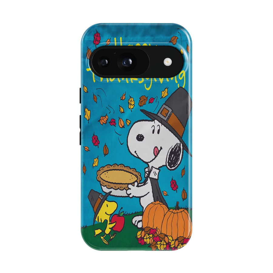 Happy Thanksgiving Snoopy Google Pixel 9 | 10 Pro Case