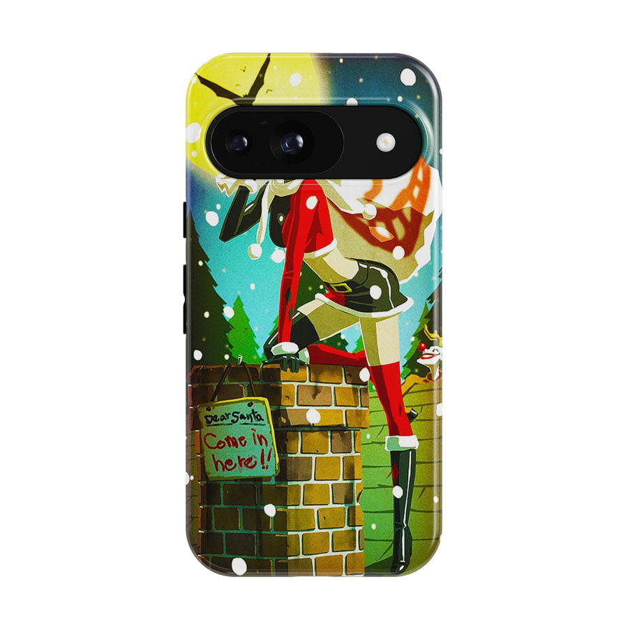 Harley Quinn Christmas Google Pixel 9 | 10 Pro Case