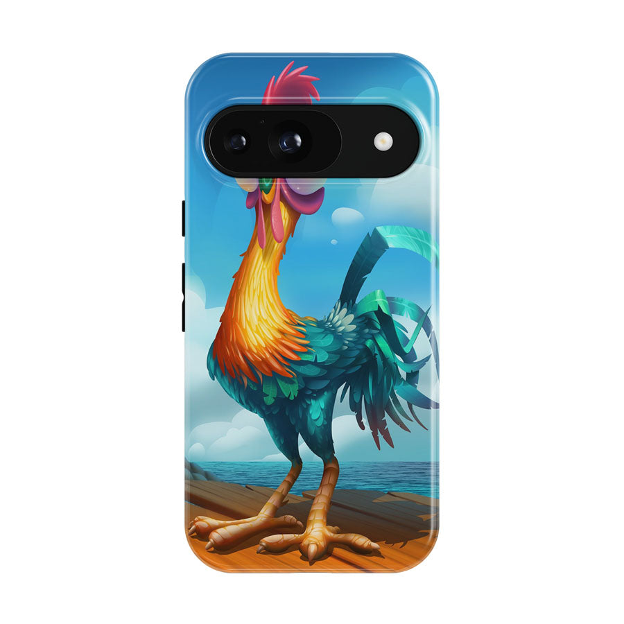 Hei Hei Chicken Moana Art Google Pixel 9 | 10 Pro Case