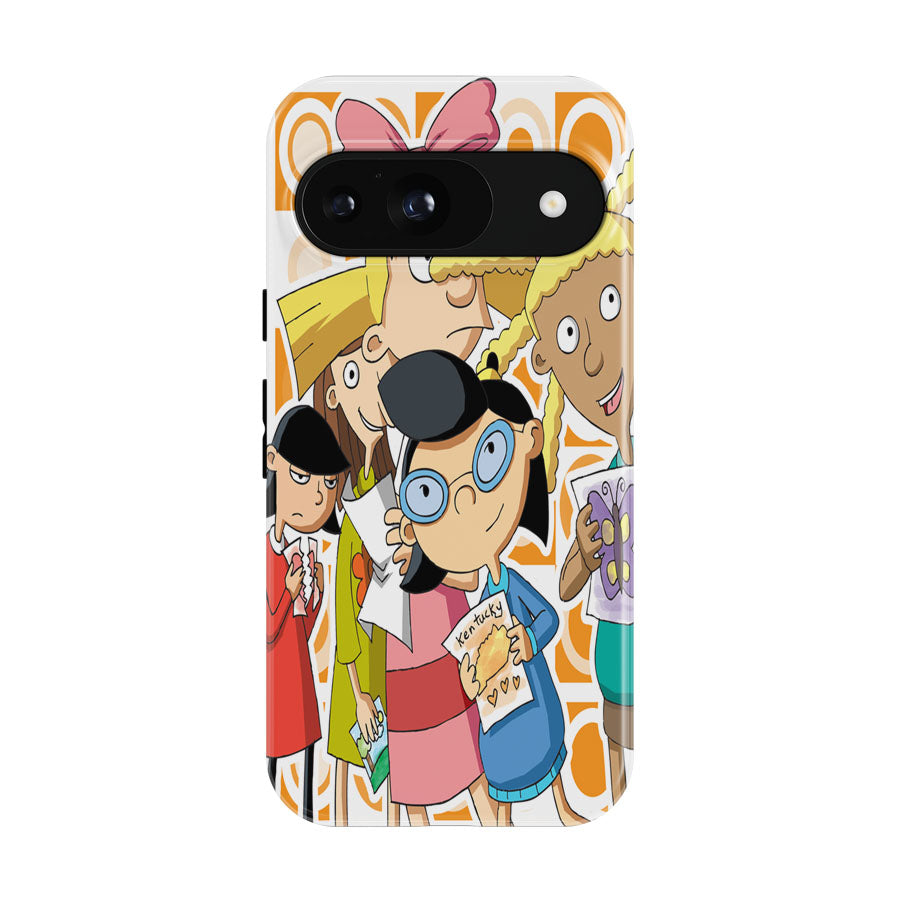 Helga Phoebe Rhonda Hey Arnold Girl Characters Google Pixel 9 | 10 Pro Case