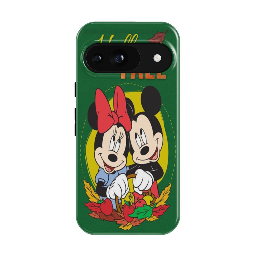 Hello Fall Mickey Minnie Google Pixel 9 | 10 Pro Case