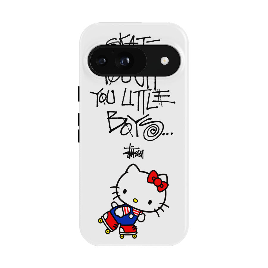 Hello Kitty Skate Stussy Google Pixel 9 | 10 Pro Case