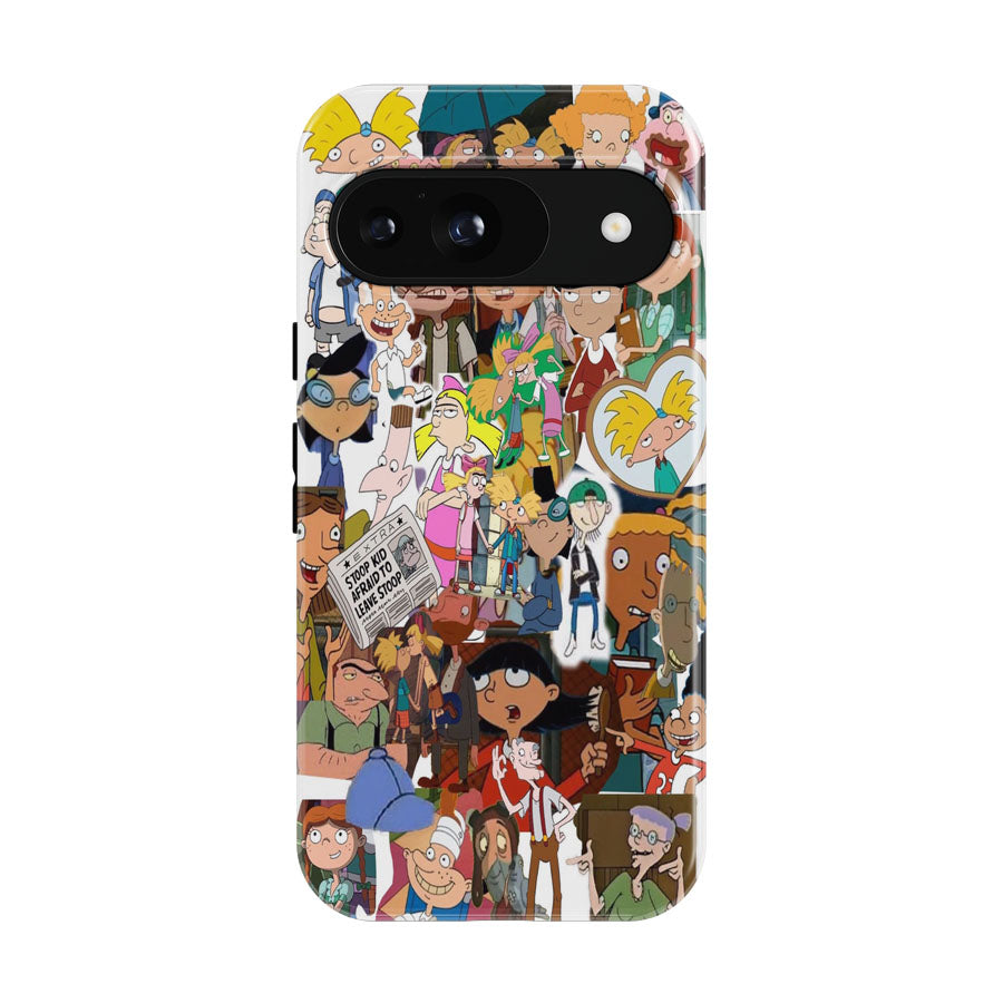 Hey Arnold Collages  Google Pixel 9 | 10 Pro Case