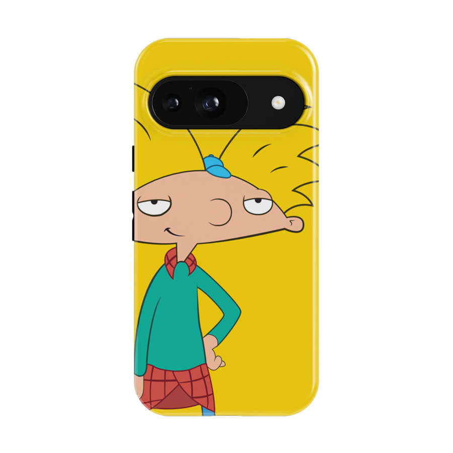 Hey Arnold Yellow Character Google Pixel 9 | 10 Pro Case