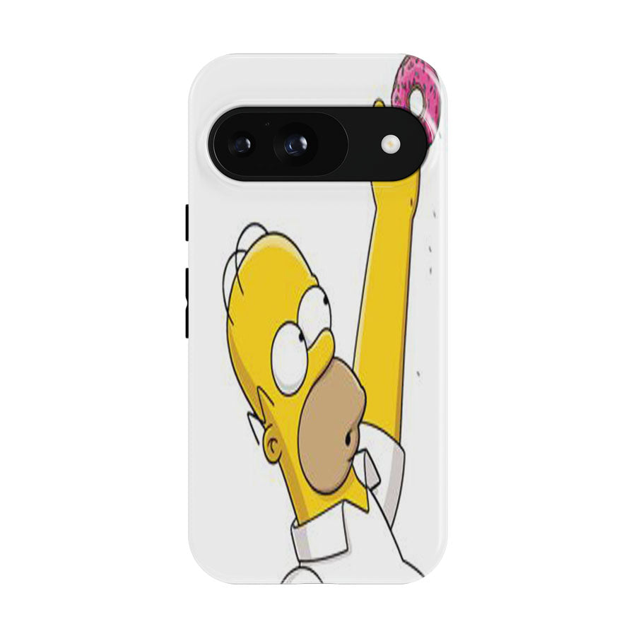 Homer Simpson Donut Google Pixel 9 | 10 Pro Case