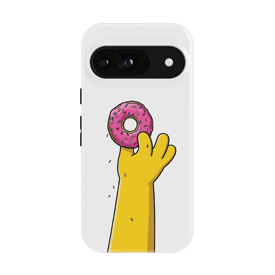 Homer Simpson Donuts Google Pixel 9 | 10 Pro Case