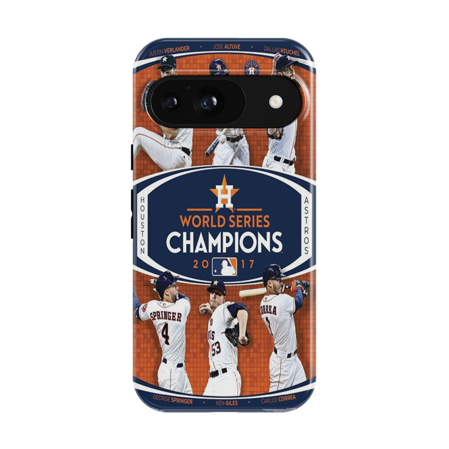 Houston Astros 2017 World Series Champions Google Pixel 9 | 10 Pro Case