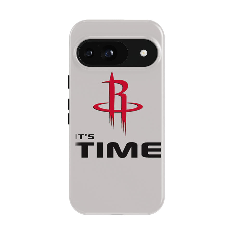 Houston Rockets Its Time Google Pixel 9 | 10 Pro Case