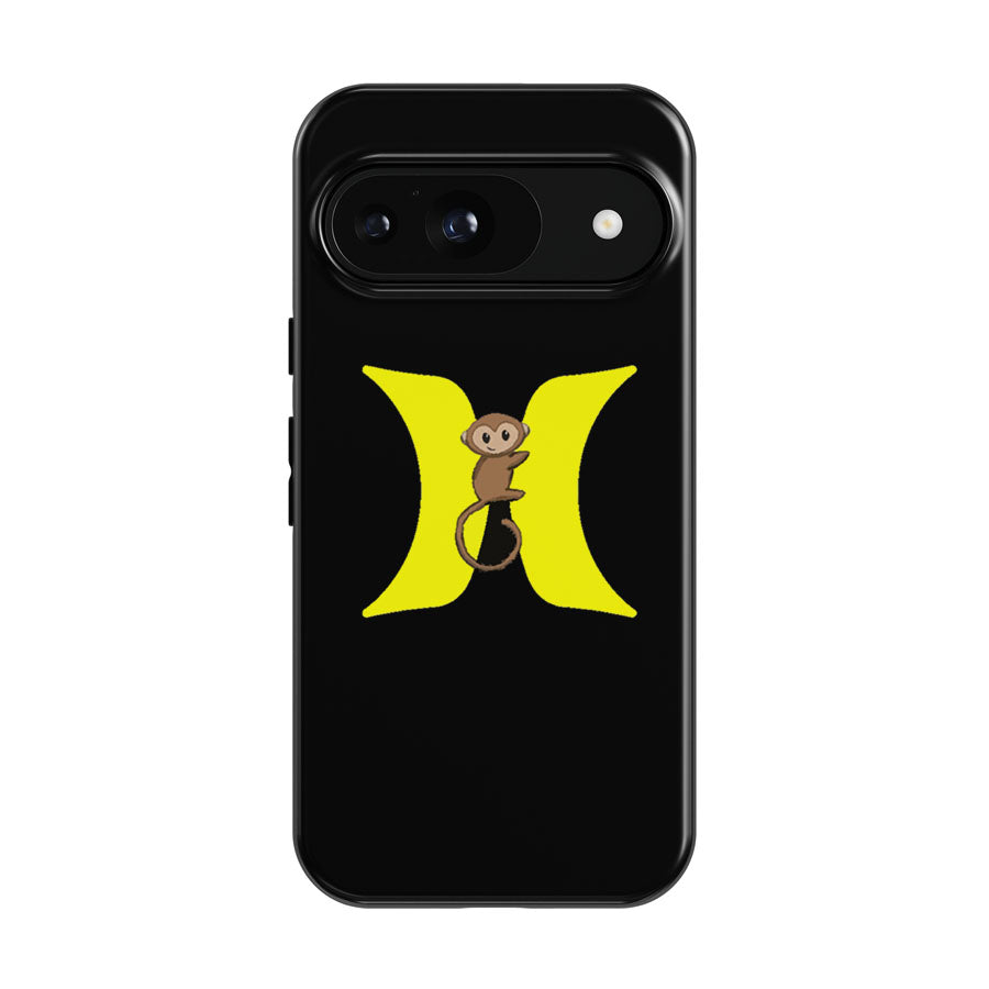 Hurley Yellow Logo With Monkey Google Pixel 9 | 10 Pro Case