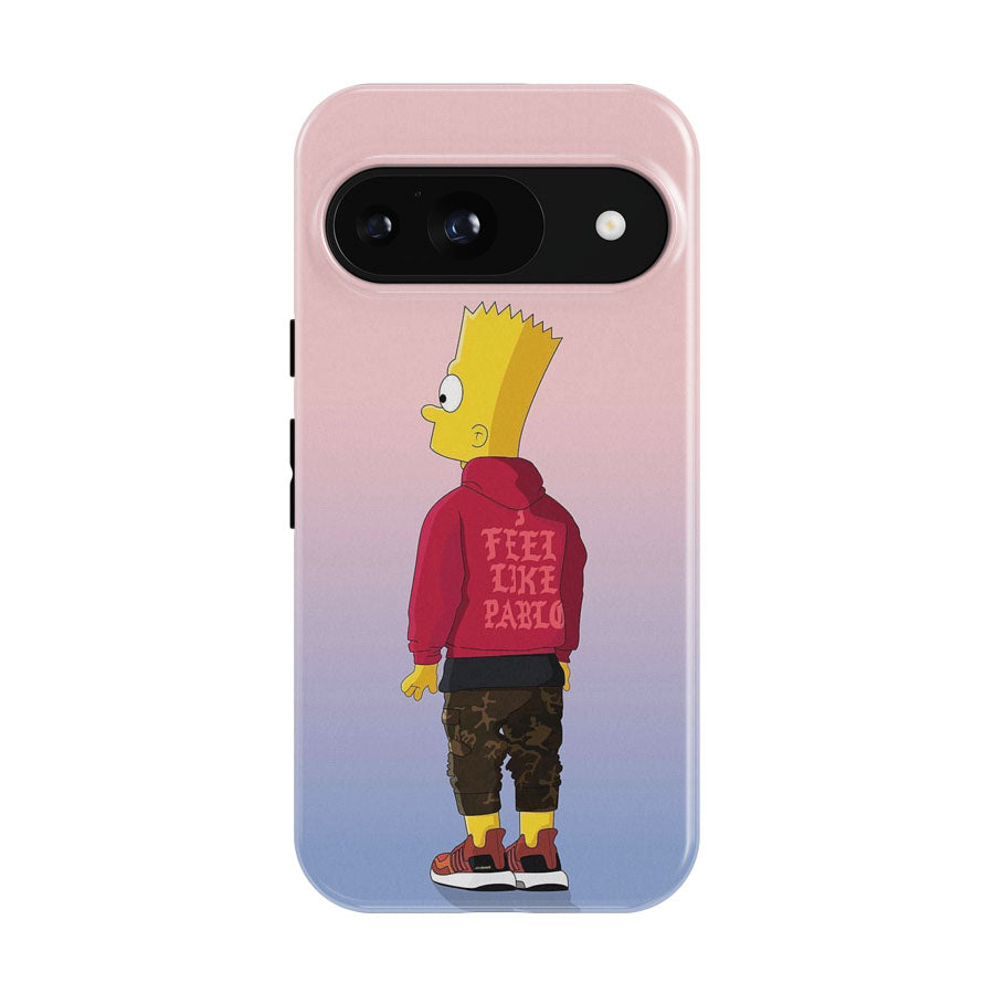 I Feel Like Pablo Bart Simpson Google Pixel 9 | 10 Pro Case