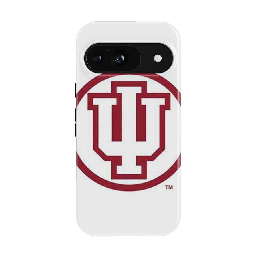 Indiana Hoosiers Logo On Wht Google Pixel 9 | 10 Pro Case