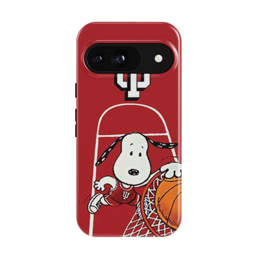 Indy Hoosiers Snoopy Dunk Google Pixel 9 | 10 Pro Case