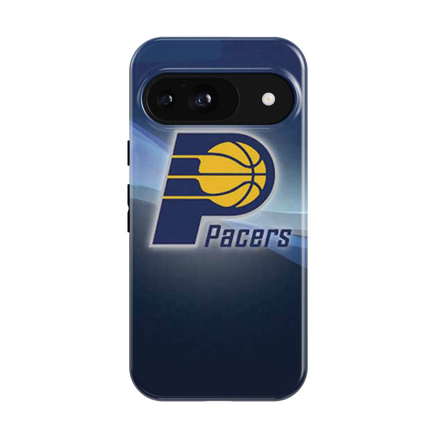 Indy Pacers Logo Texture Google Pixel 9 | 10 Pro Case