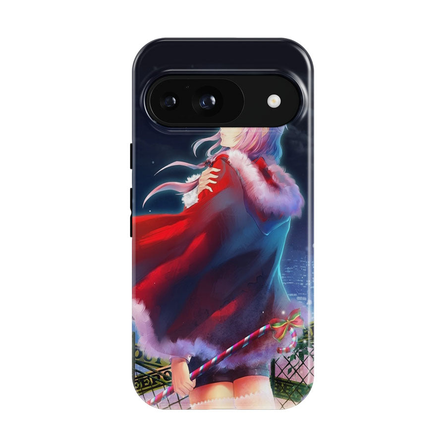 Inori Yuzuriha Christmas Red Dress Anime Girl Guilty Crown Google Pixel 9 | 10 Pro Case