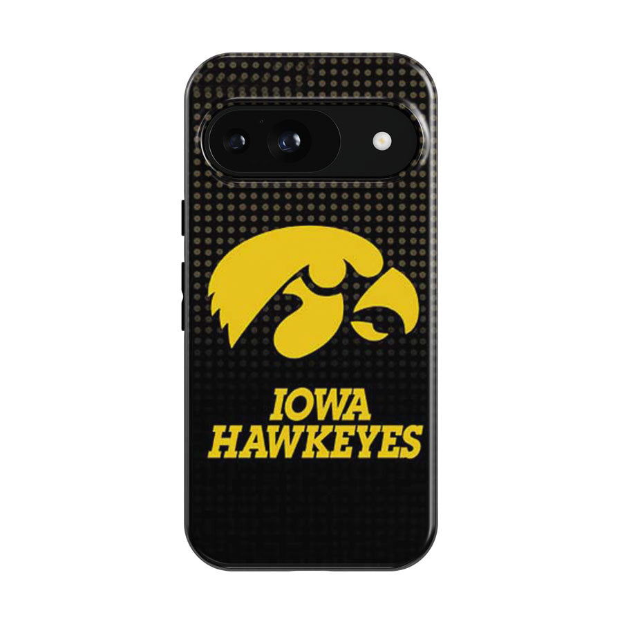 Iowa Hawkeyes Logo Dots Google Pixel 9 | 10 Pro Case