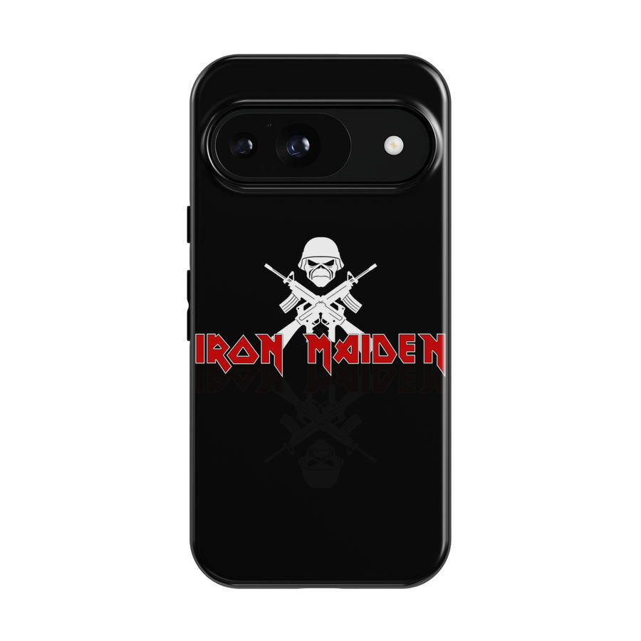 Iron Maiden Logo Wallpaper Google Pixel 9 | 10 Pro Case