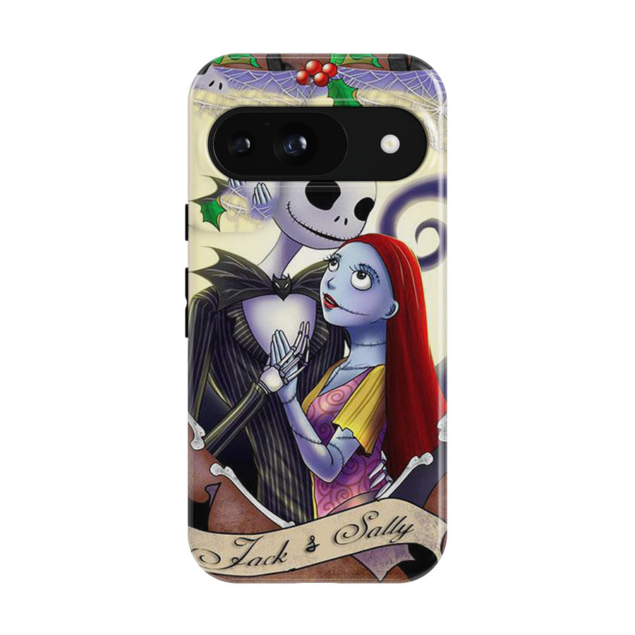 Jack And Sally Nightmare Google Pixel 9 | 10 Pro Case