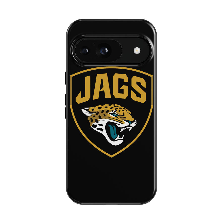 Jacksonville Jaguars Secondary Shield Logo Google Pixel 9 | 10 Pro Case