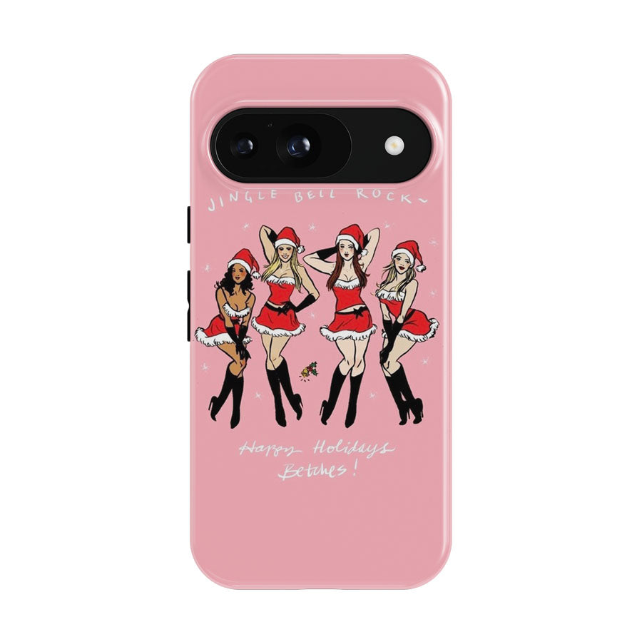 Jingle Bell Christmas Girl Google Pixel 9 | 10 Pro Case