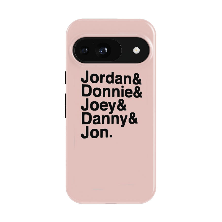 Joey Mcintyre Jordan Knight Donnie Wahlberg Boy Band Fandom Nkotb Google Pixel 9 | 10 Pro Case