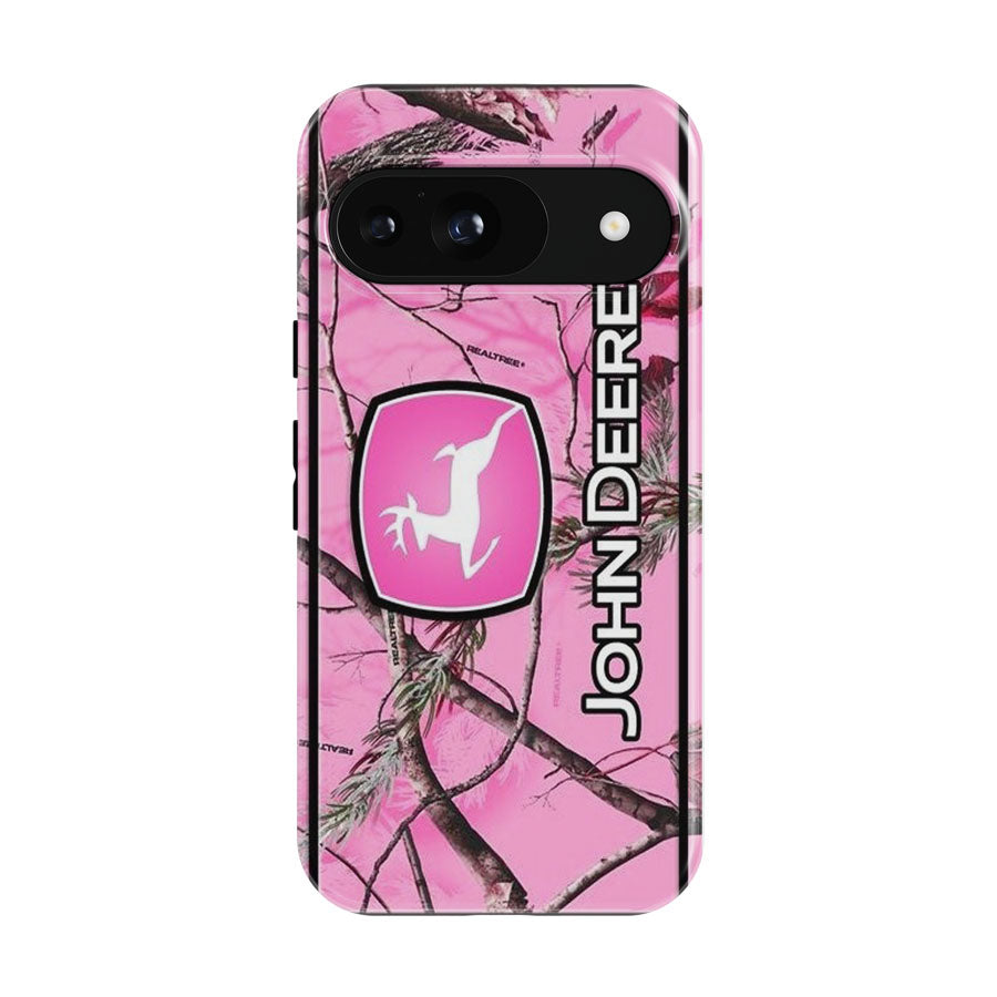 John Deere Pink Camo Google Pixel 9 | 10 Pro Case