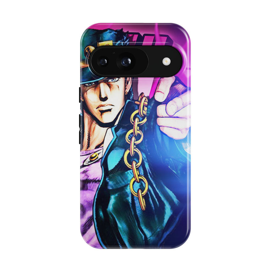 Jojo Bizarre Adventure Glowing Google Pixel 9 | 10 Pro Case