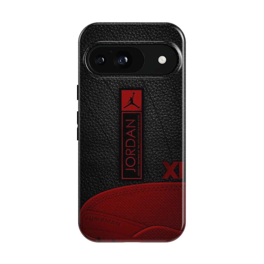 Jumpman Jordan Leather Style Pattern Google Pixel 9 | 10 Pro Case