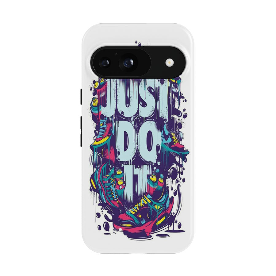 Just Do It Nike Art Shoes Google Pixel 9 | 10 Pro Case
