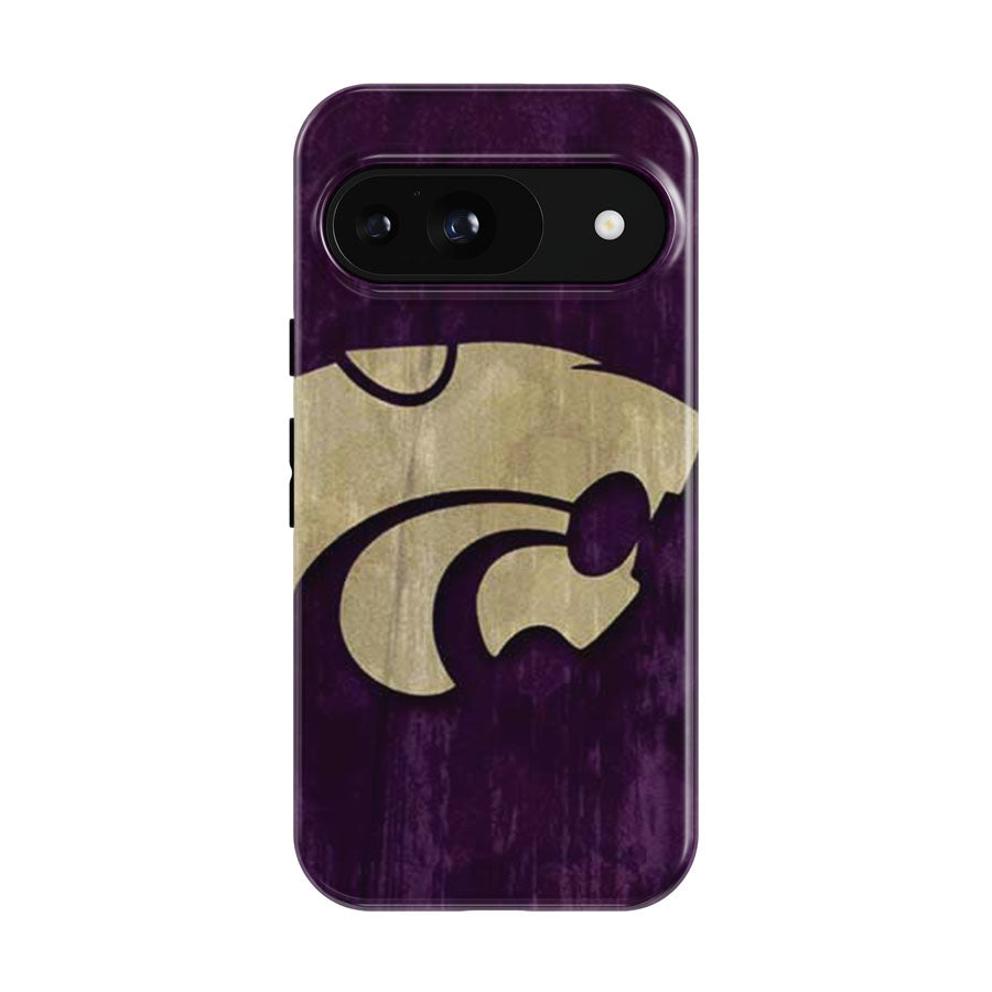 Kansas State Logo Wood Google Pixel 9 | 10 Pro Case