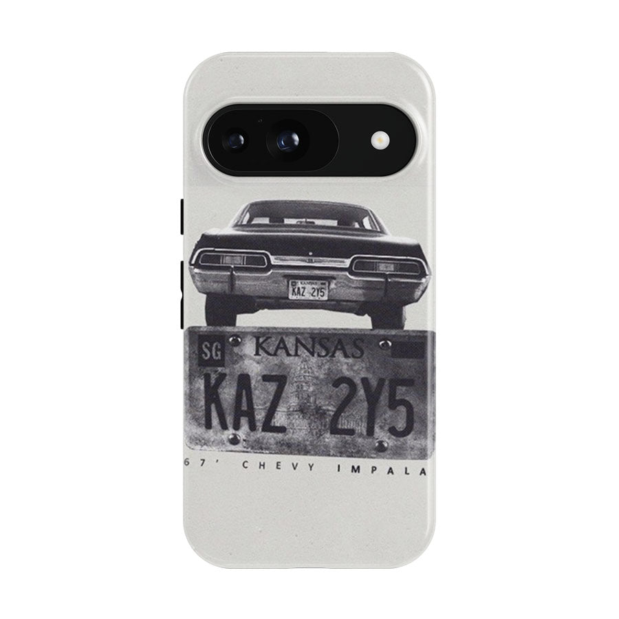 Kansas Supernatural Plate Google Pixel 9 | 10 Pro Case