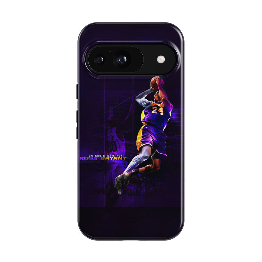 Kobe Bryant Black Mamba Light Lakers Google Pixel 9 | 10 Pro Case