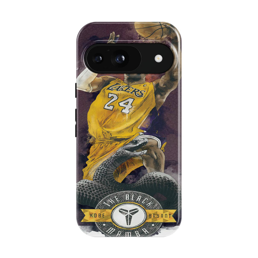 Kobe Bryant Lakers Google Pixel 9 | 10 Pro Case